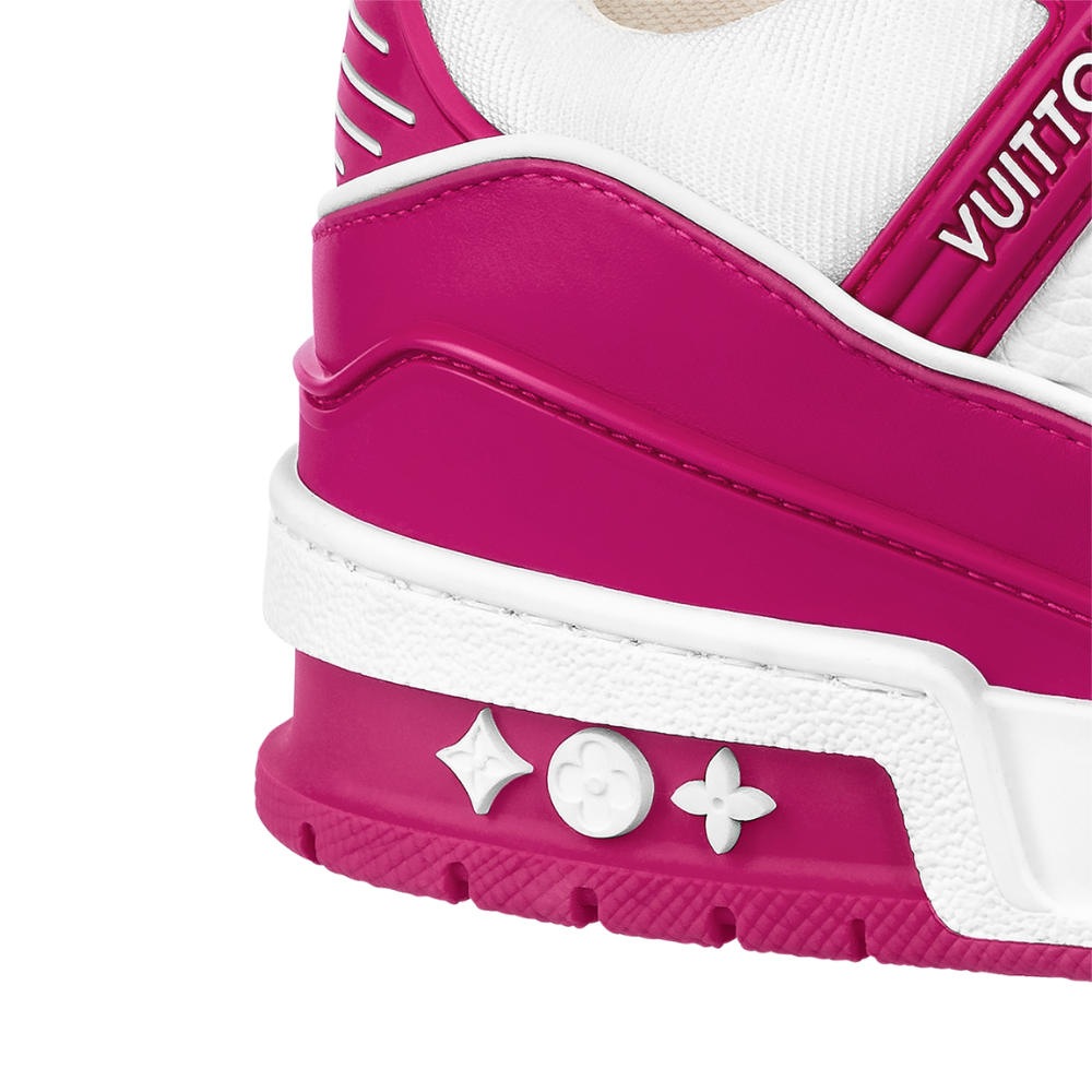 LV Trainer Sneaker | Red & White