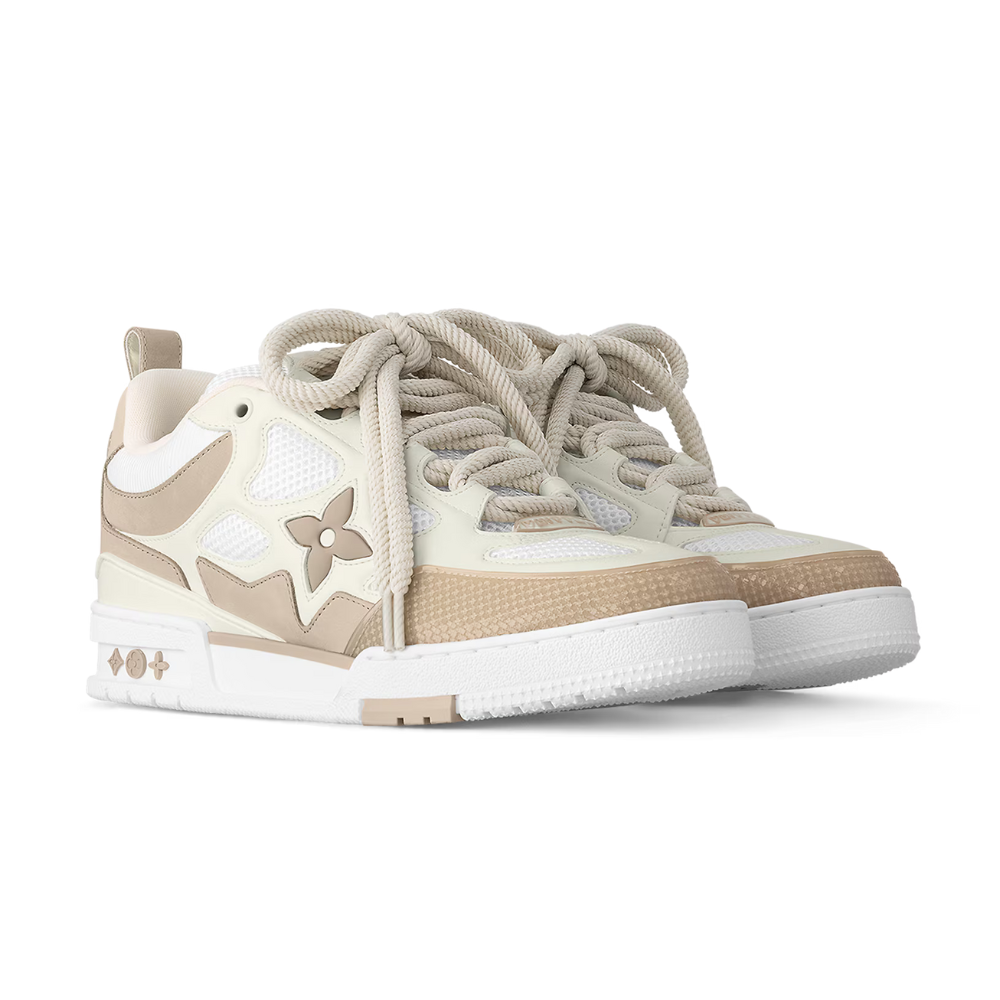 LV Skate Sneaker | Beige & Cream 2