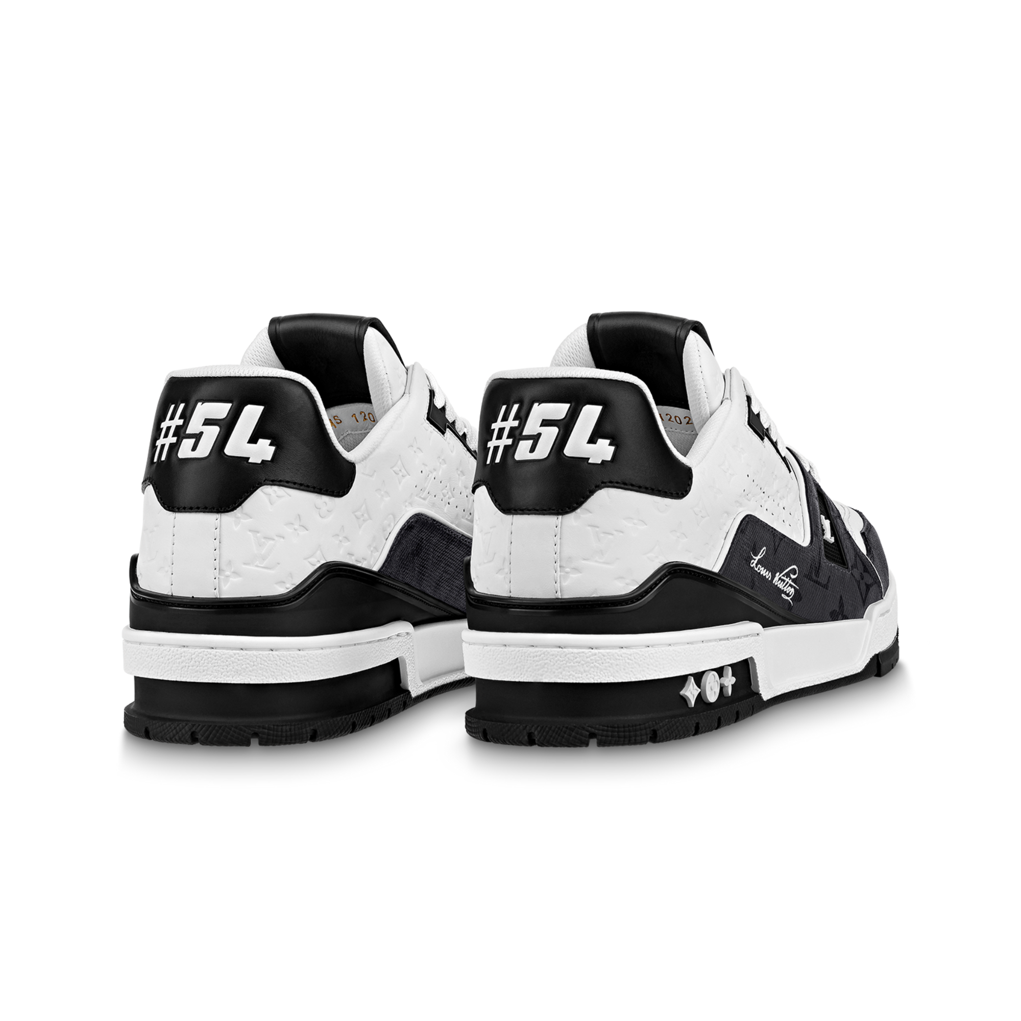 LV Trainer Sneaker | White & Black
