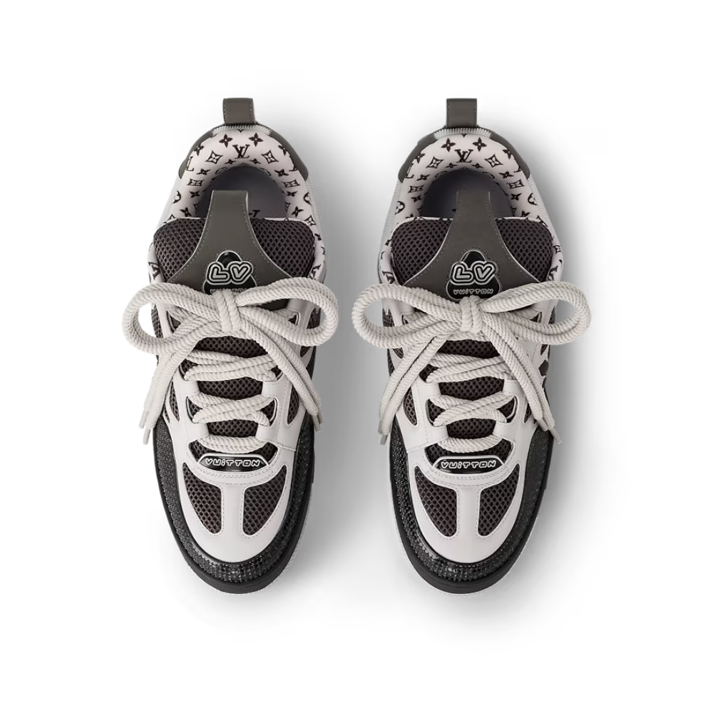 LV Skate Sneaker | Grey & Beige