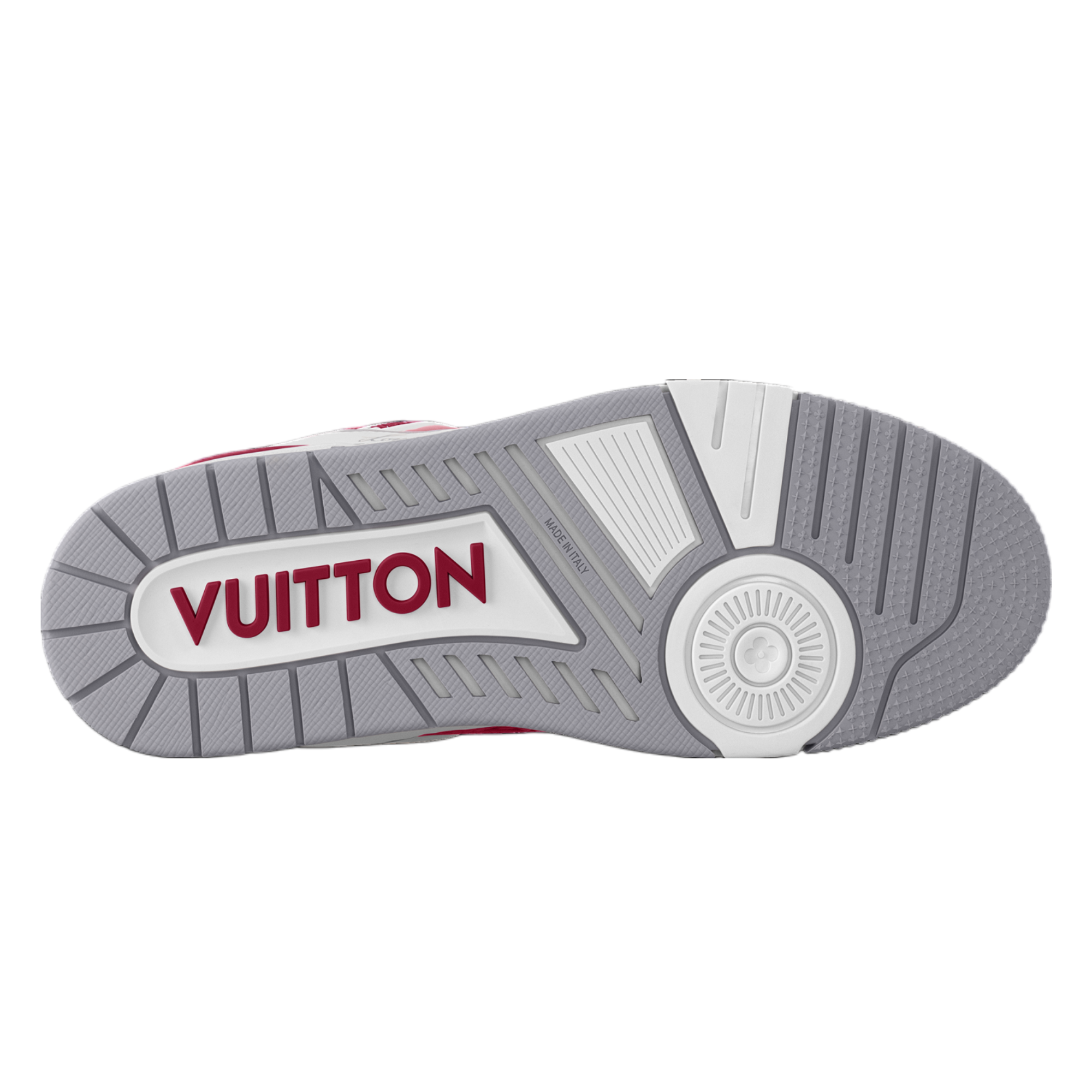 LV Trainer Sneaker – Sari Red | Red & Cream