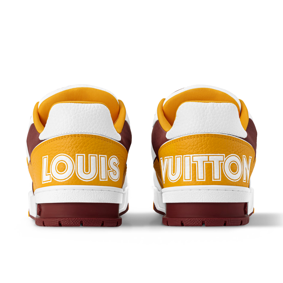 LV Trainer Sneaker | White & Orange