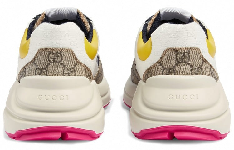 Rhyton Multi-Color GG Canvas Sneakers