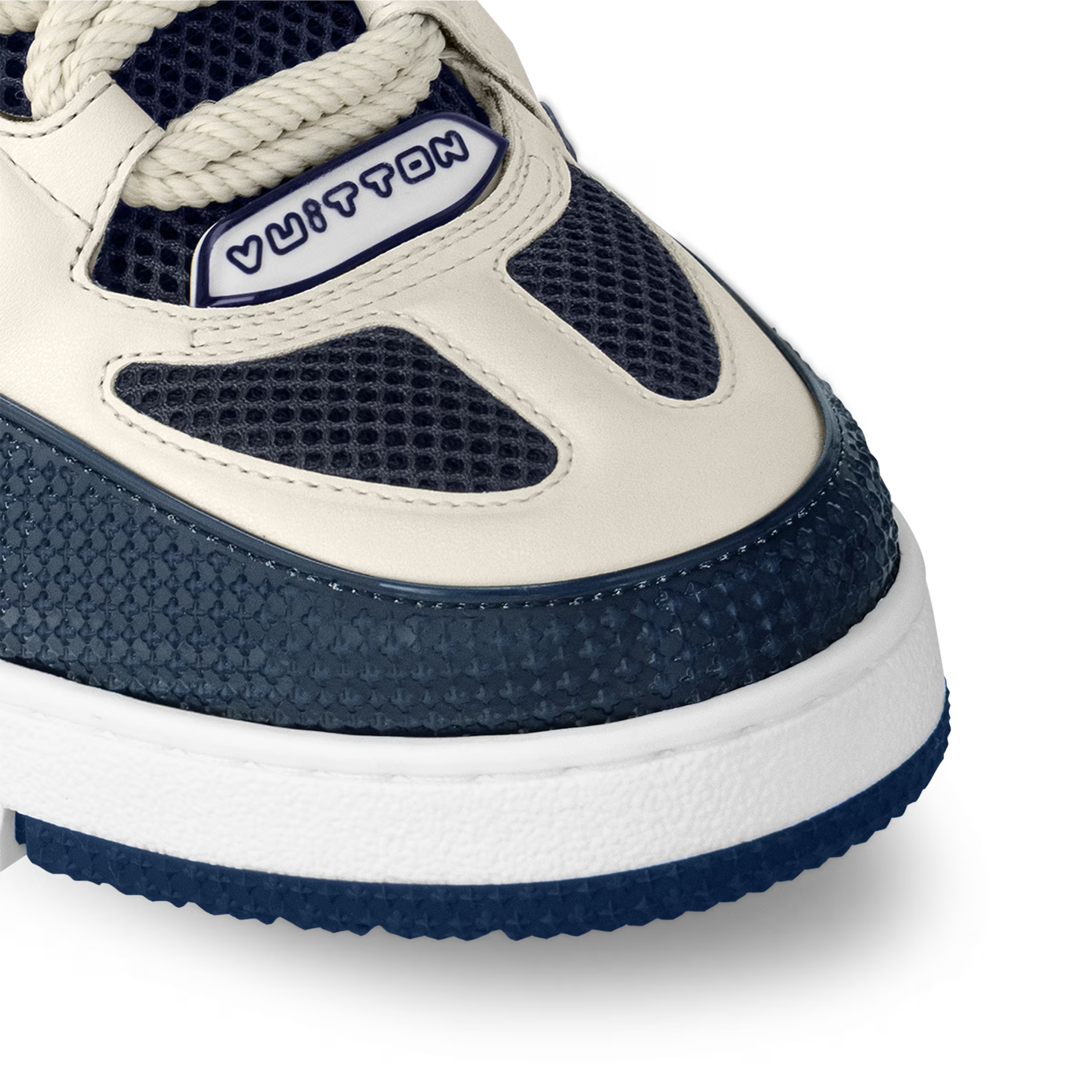 LV Skate Sneaker | Navy & Cream