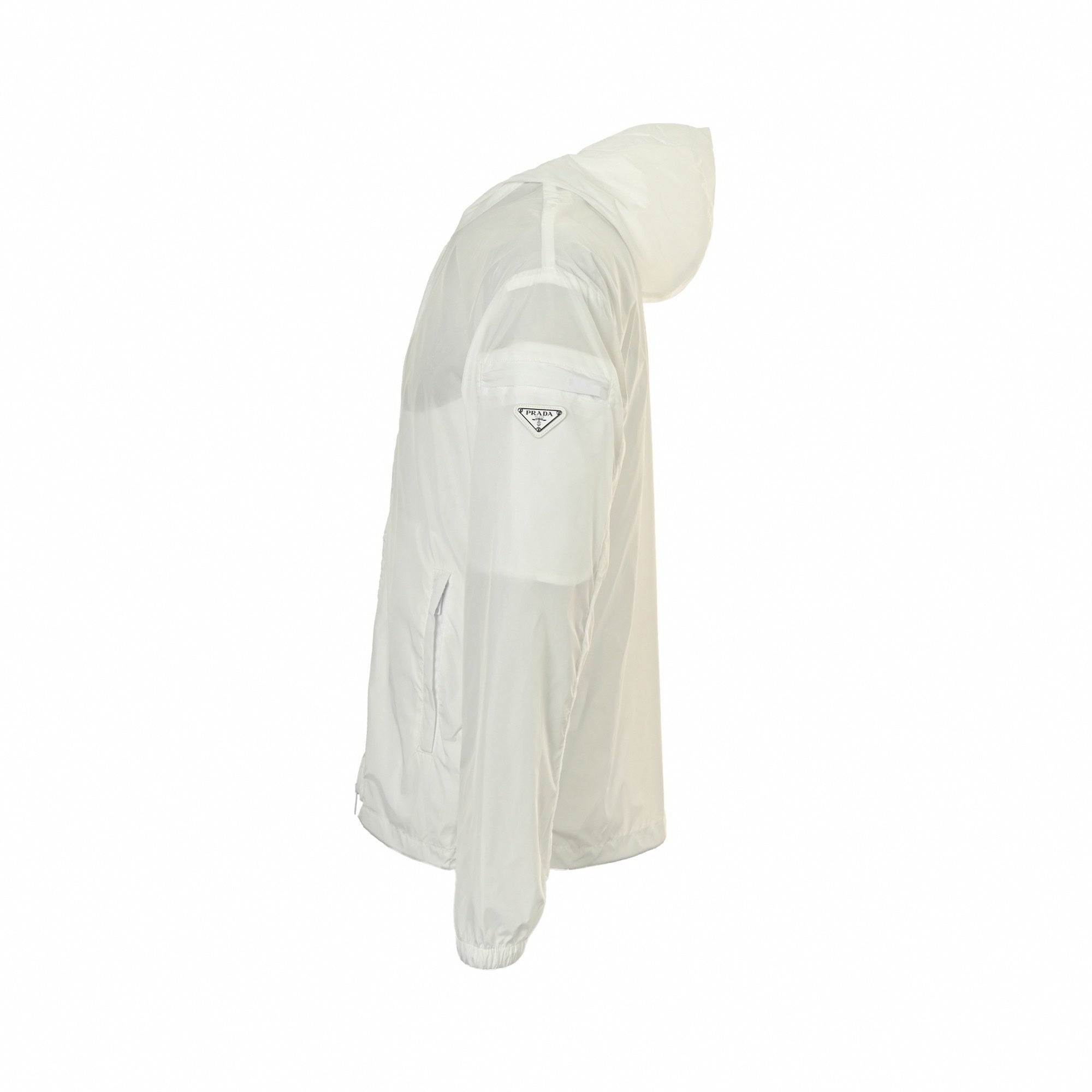 Lightweight Nylon Hooded Jacket