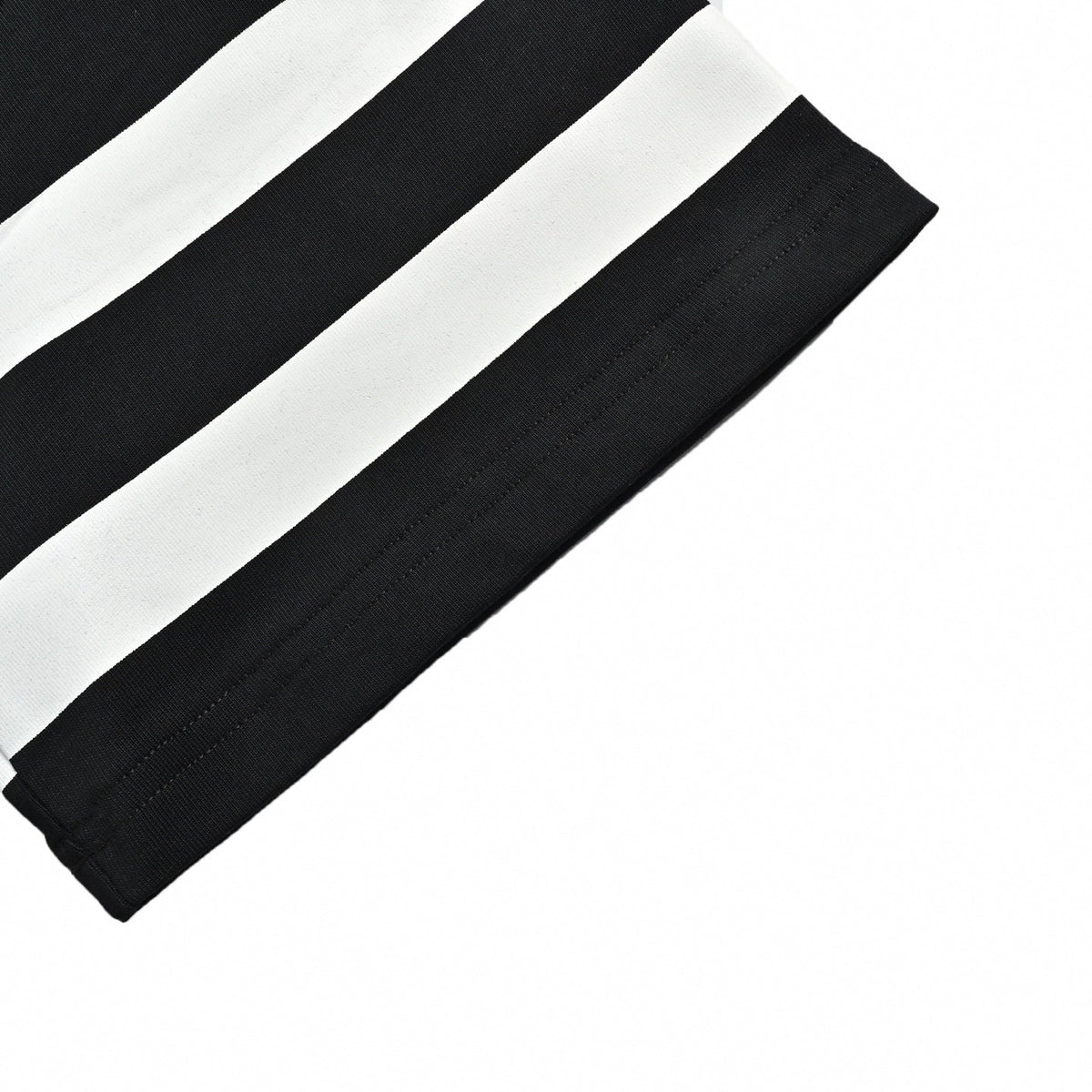 Athletic "47" Jersey T-Shirt | Black & White
