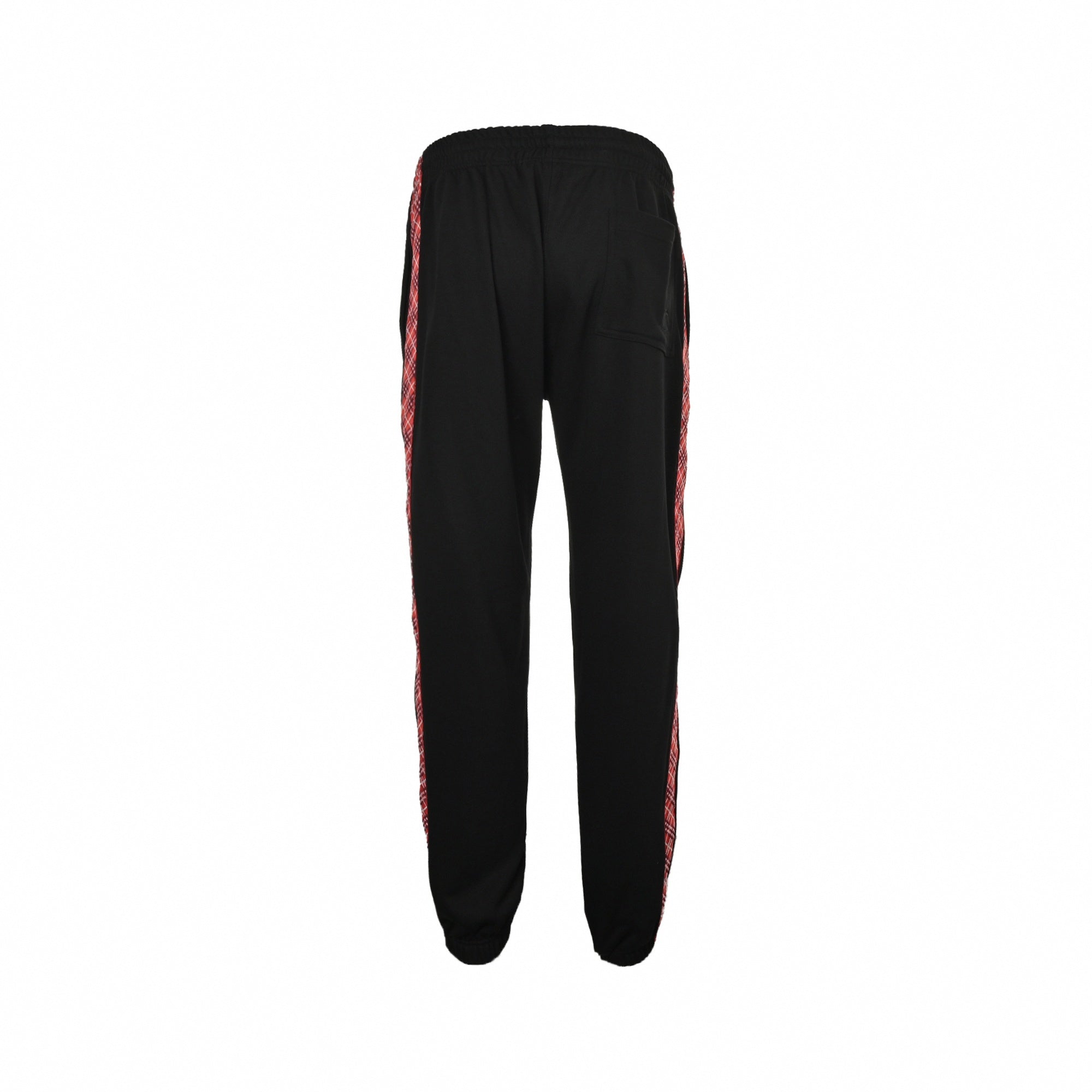 Check-Stripe Cotton Tracksuit