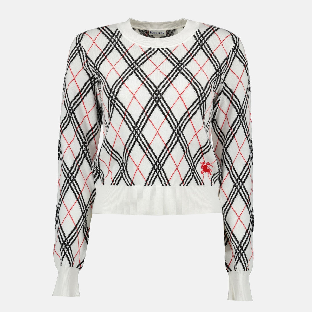 Check Pattern Sweater