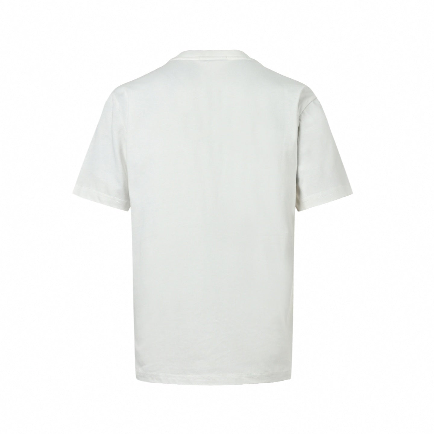 Embroidered Script Logo T-Shirt | White