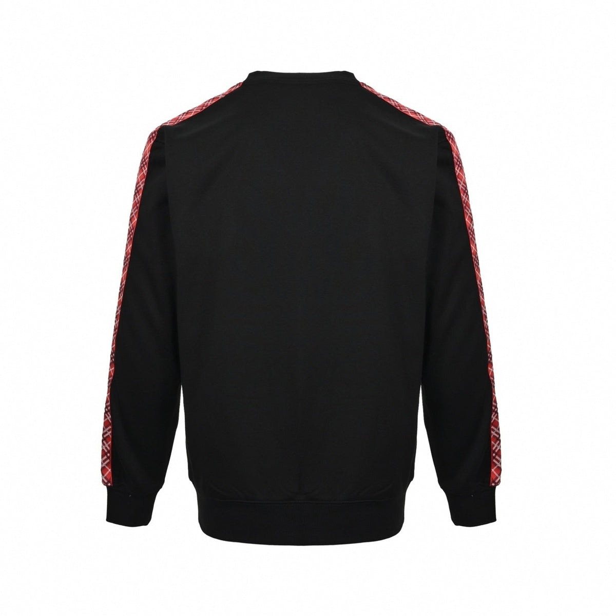 Check-Stripe Cotton Tracksuit