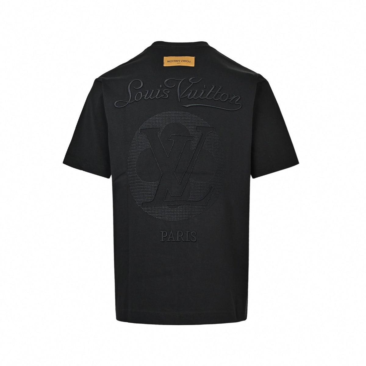 Tonal Embroidered Logo T-Shirt | Black