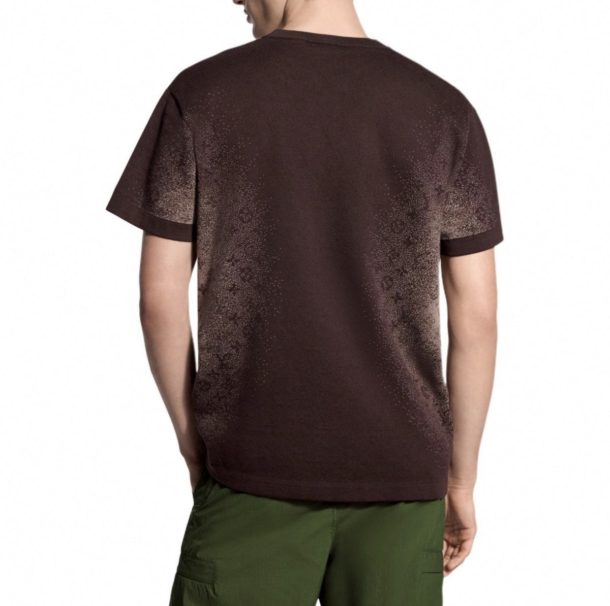 Monogram Pointillism Knit T-Shirt