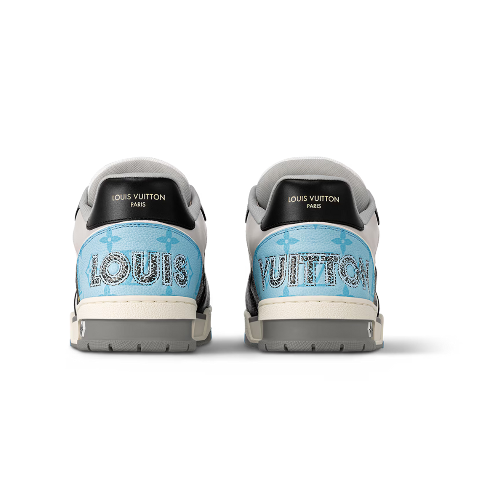 LV Trainer Sneaker | Beige & Grey 2