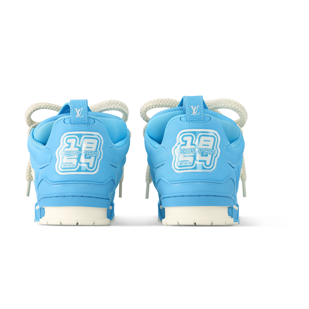 LV Skate Sneaker | Blue & Beige