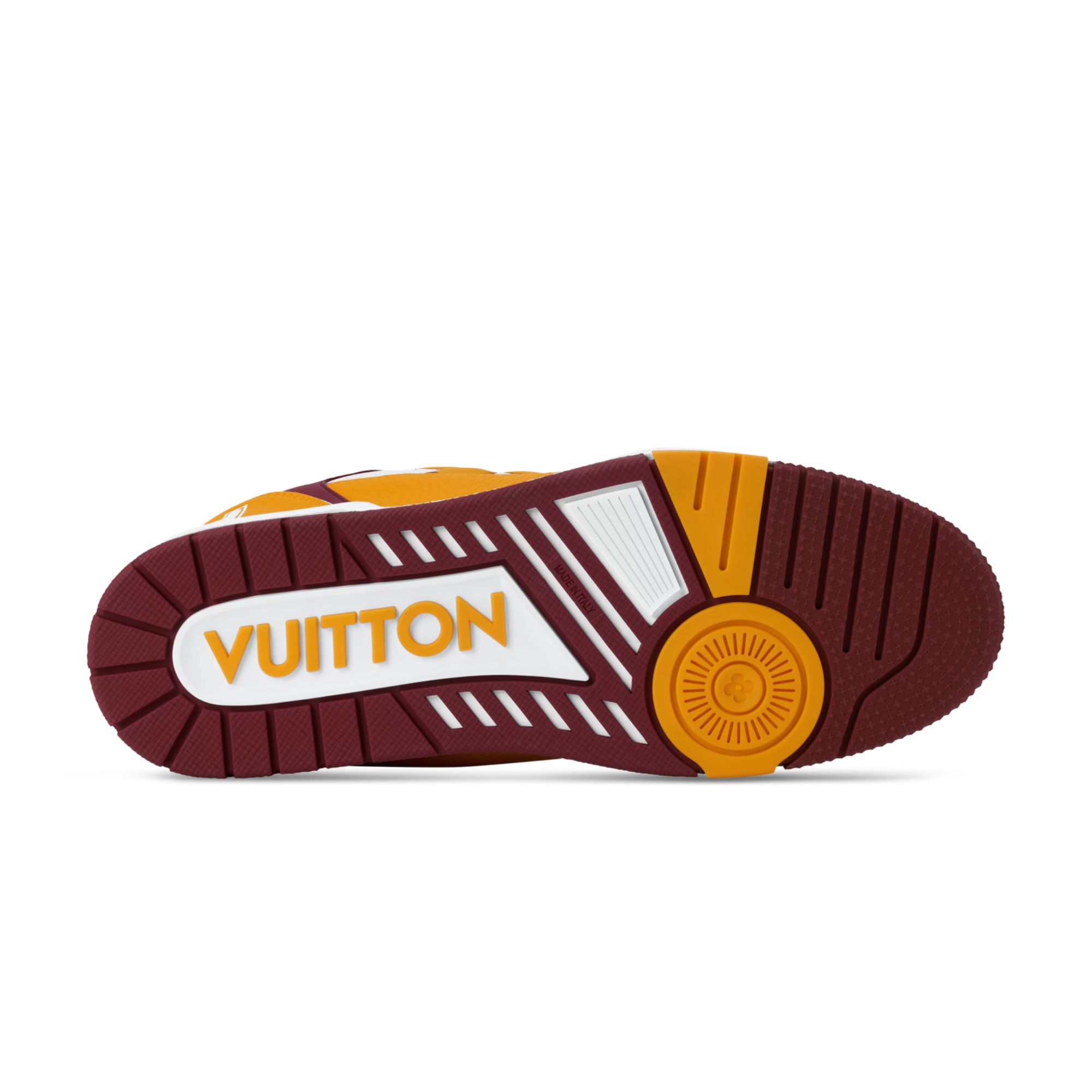 LV Trainer Sneaker | White & Orange