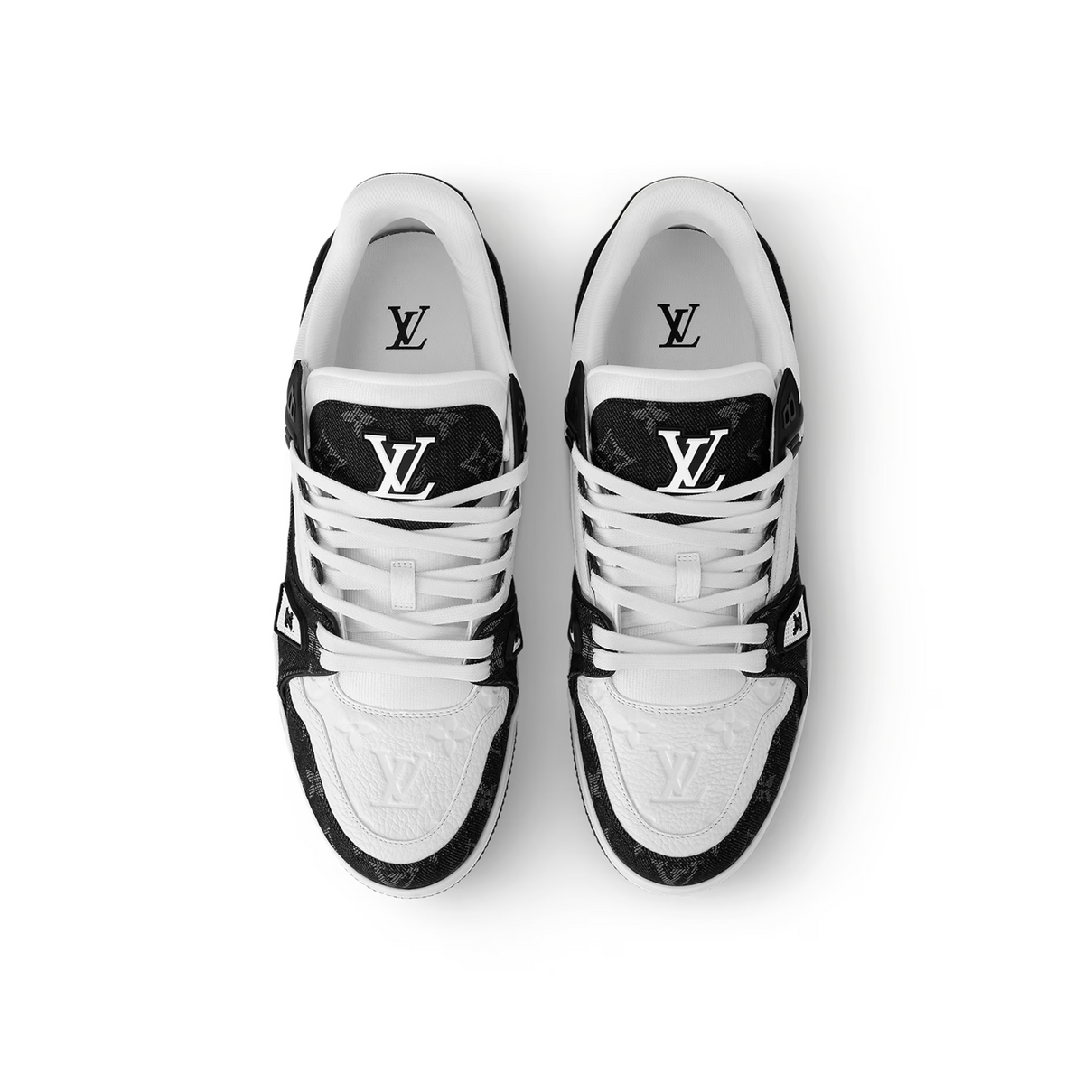 LV Trainer Sneaker | Black & Cream