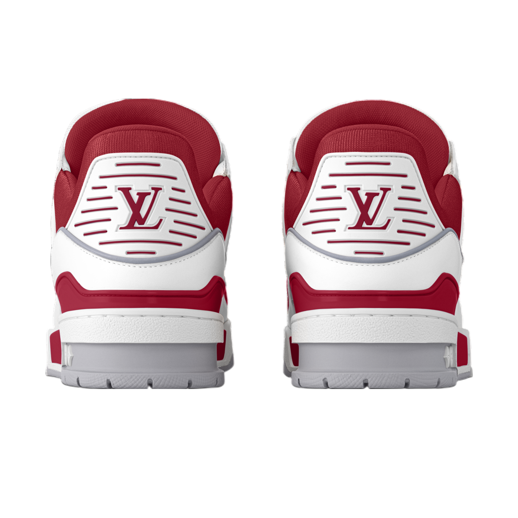 LV Trainer Sneaker – Sari Red | Red & Cream