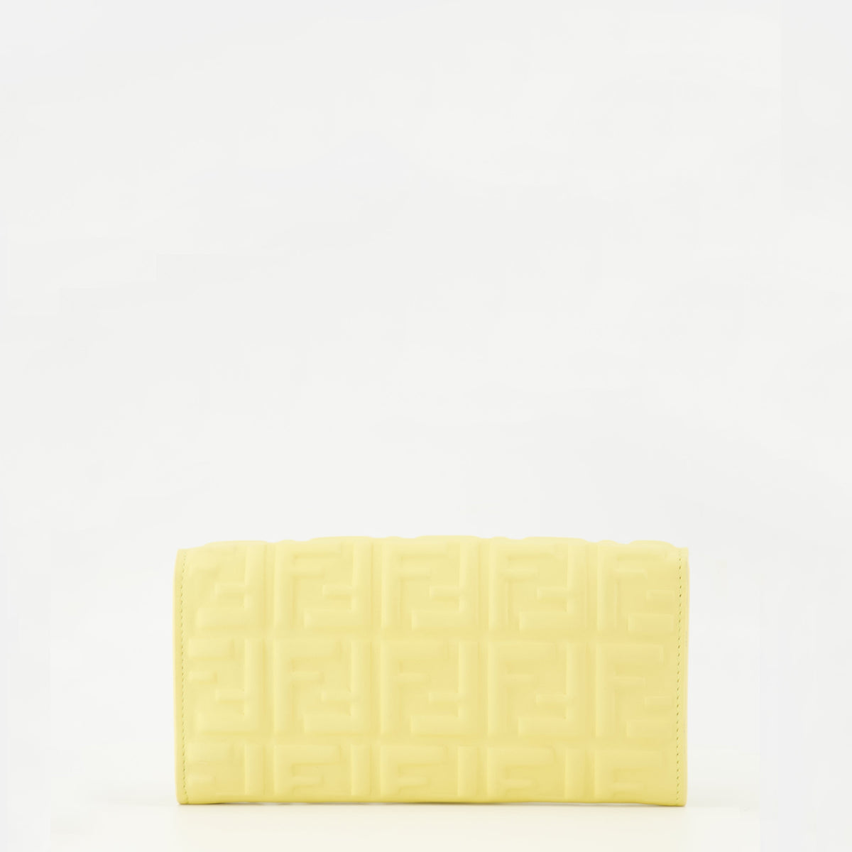 Yellow Chain Baguette Wallet