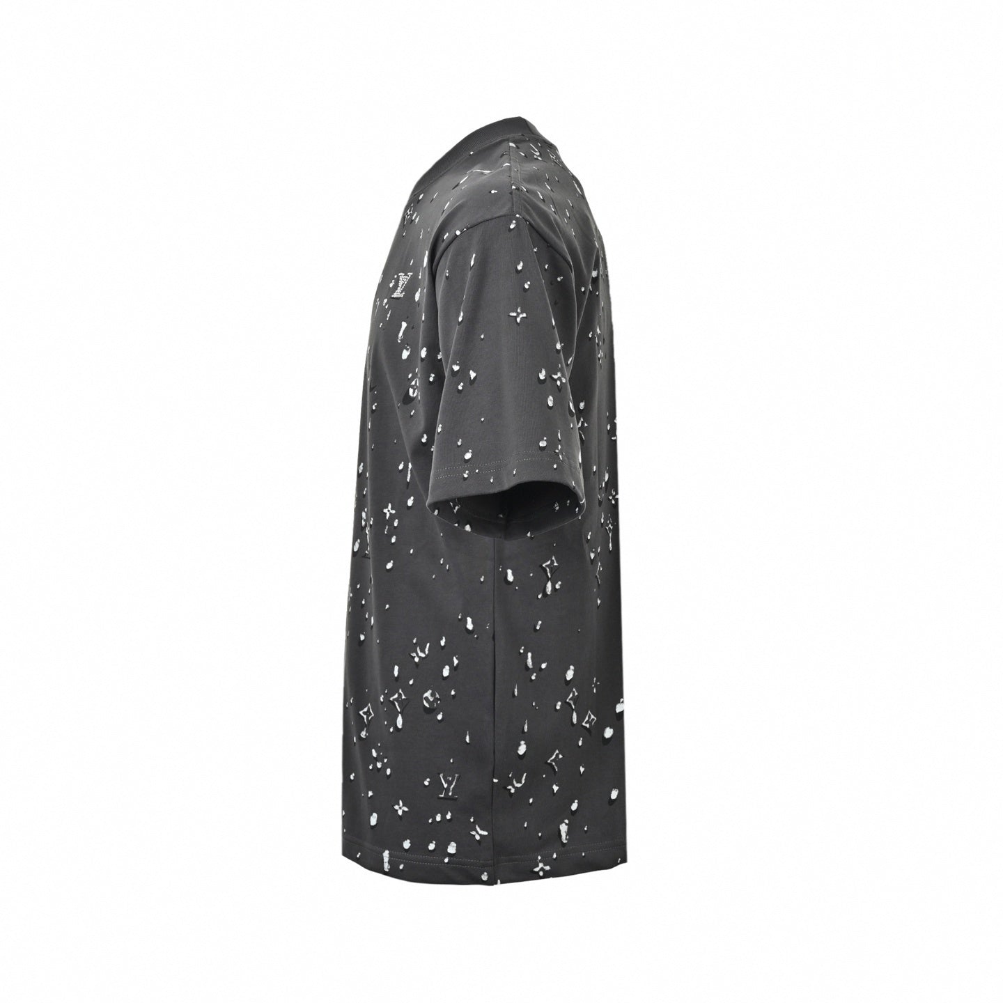 Monogram Water Drop T-Shirt | Charcoal Grey