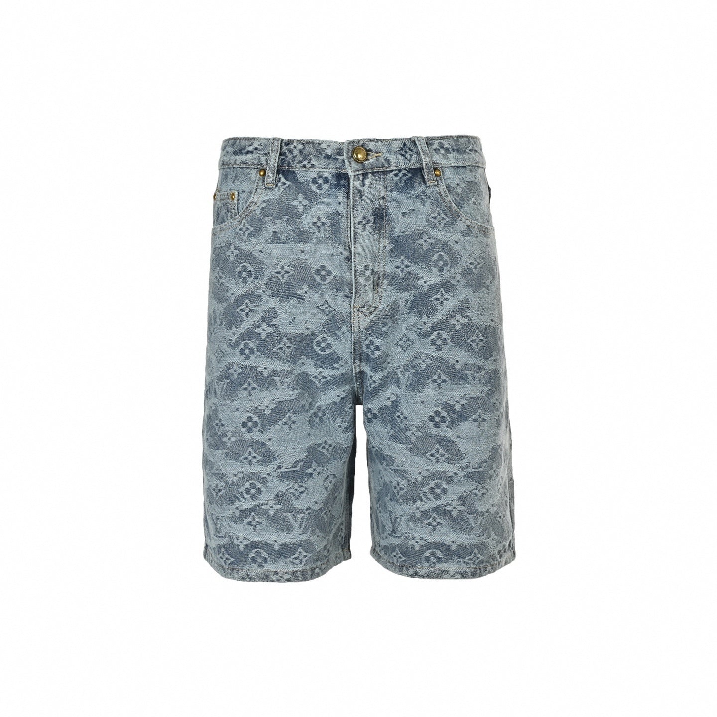 Monogram Denim Ensemble | Indigo Washed