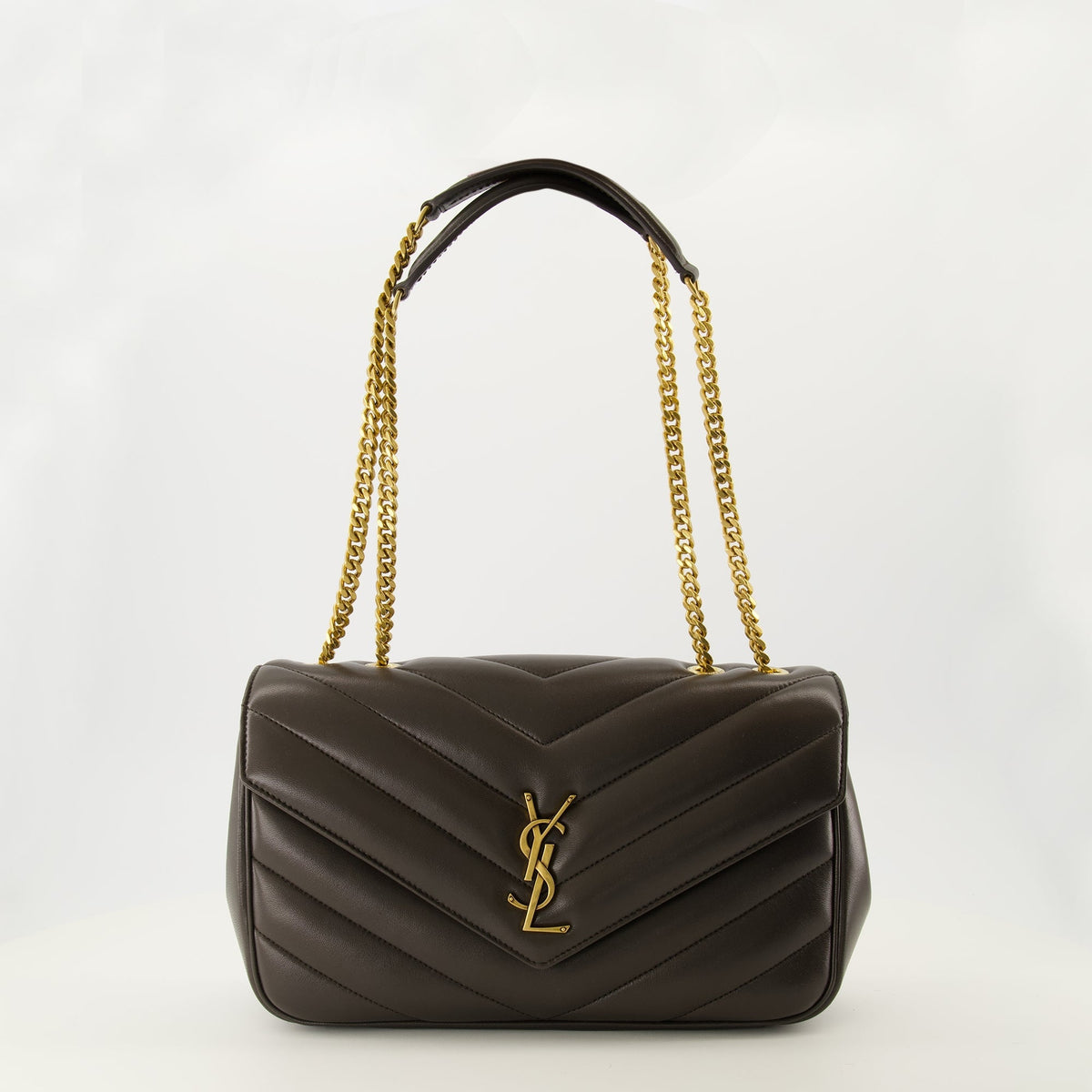 Medium Loulou Bag Brown