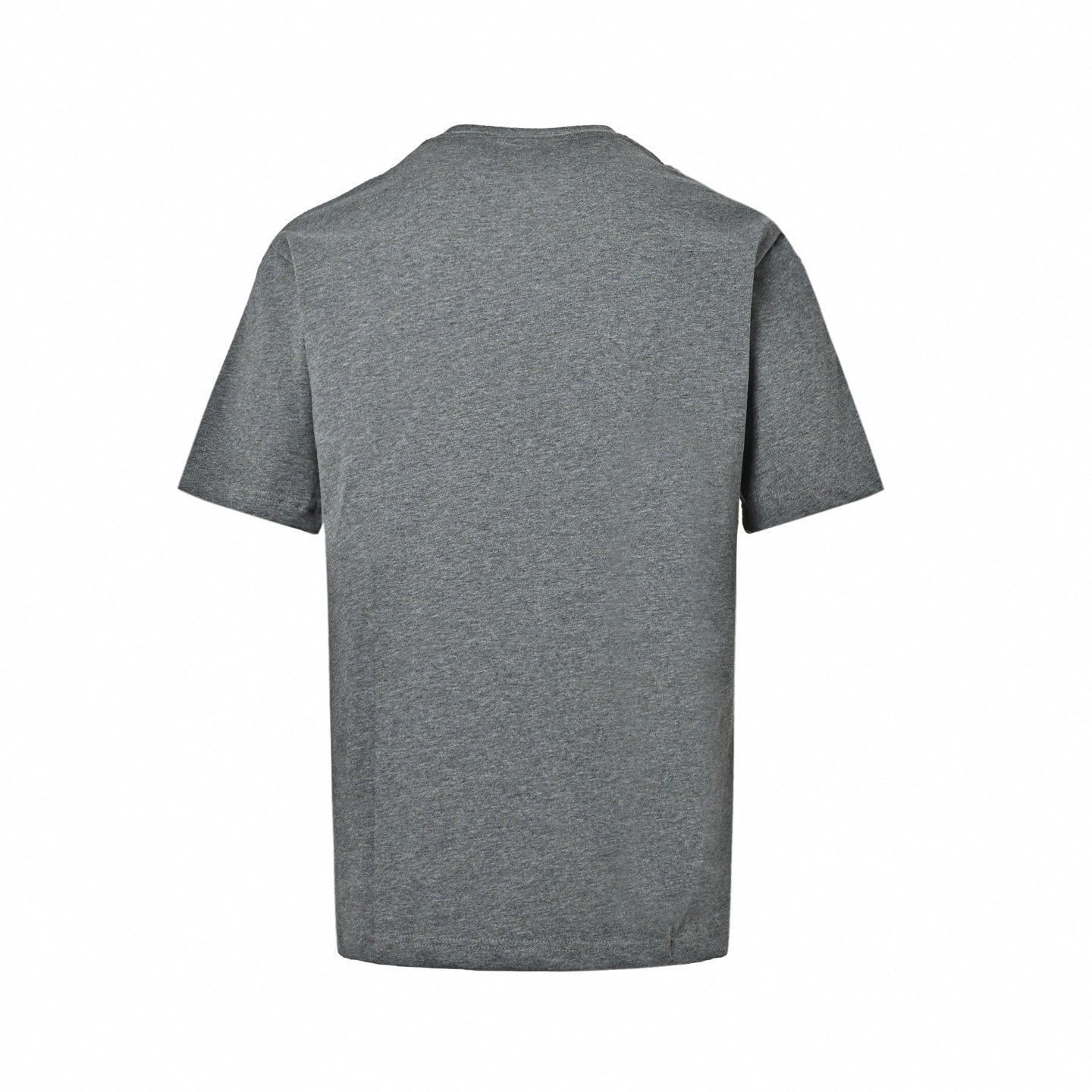 Embroidered Logo T-Shirt | Grey Melange