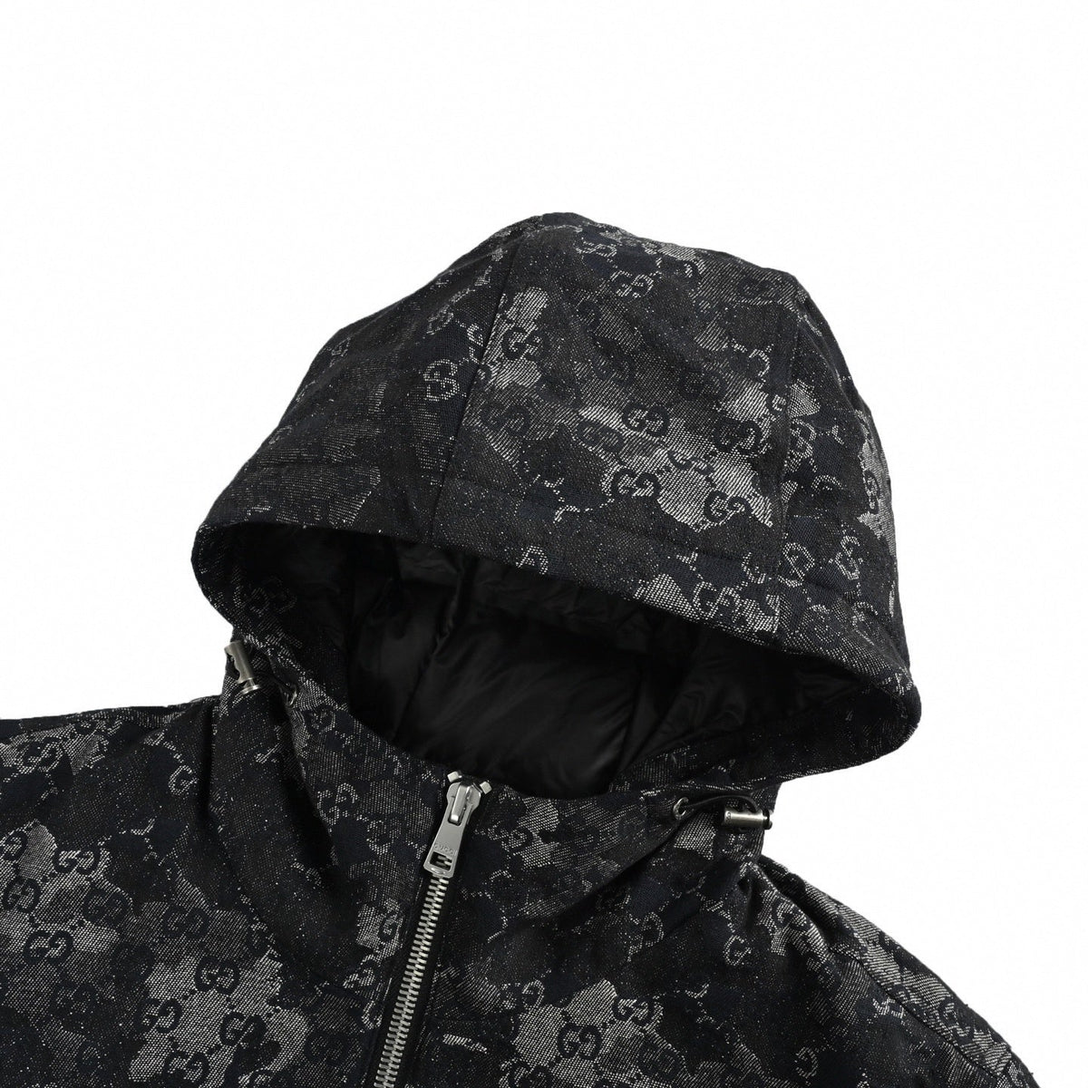 GG Camouflage Jacket | Black & Grey