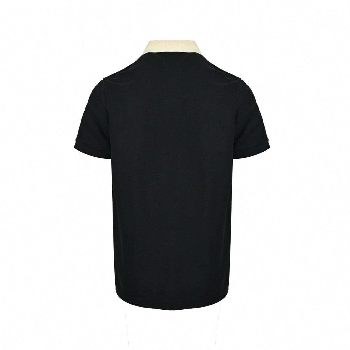 Web-Stripe Trim Polo Shirt