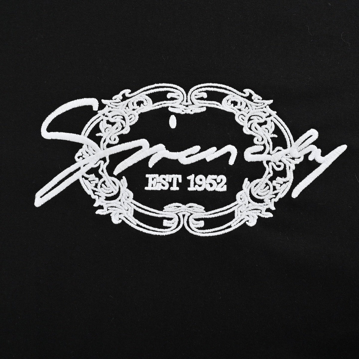 Heritage Embroidered Logo T-Shirt | Black