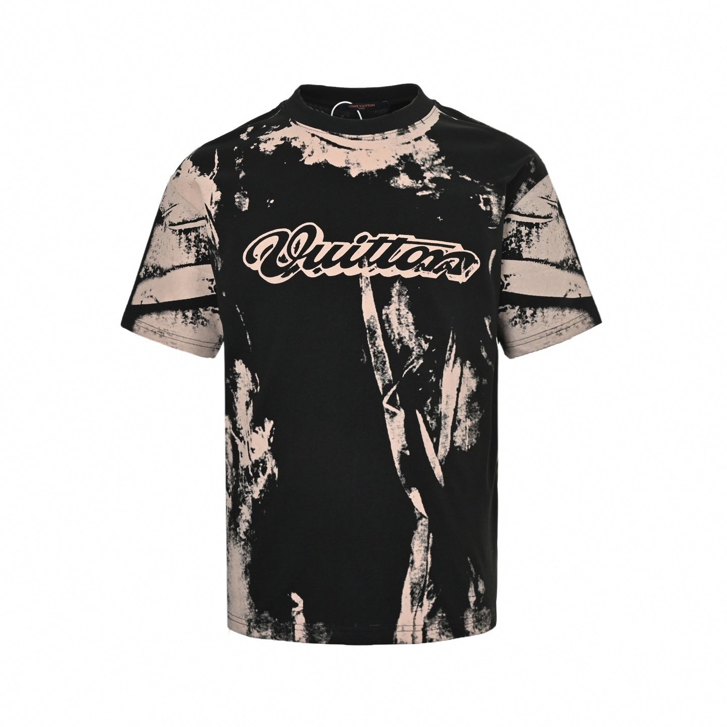 "Bleached" Vuitton Logo T-Shirt