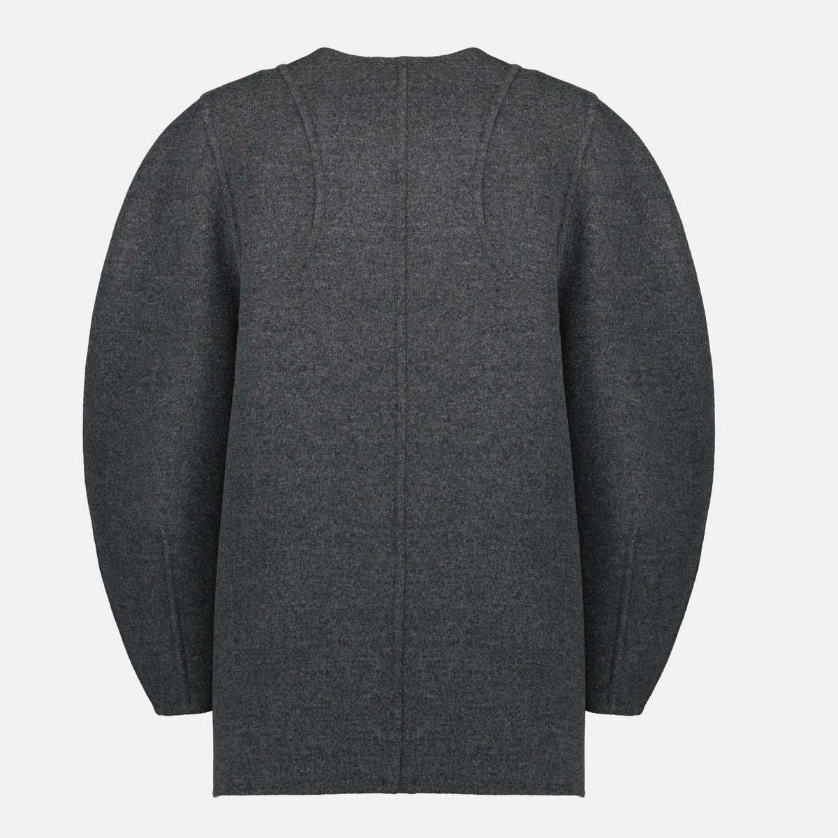 FF Wool Coat in Gray