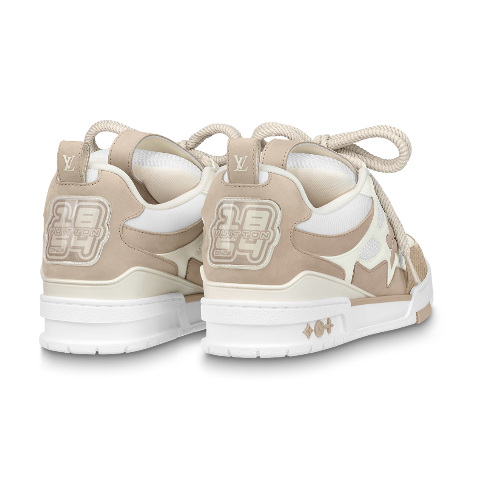 LV Skate Sneaker | Beige & Cream 2