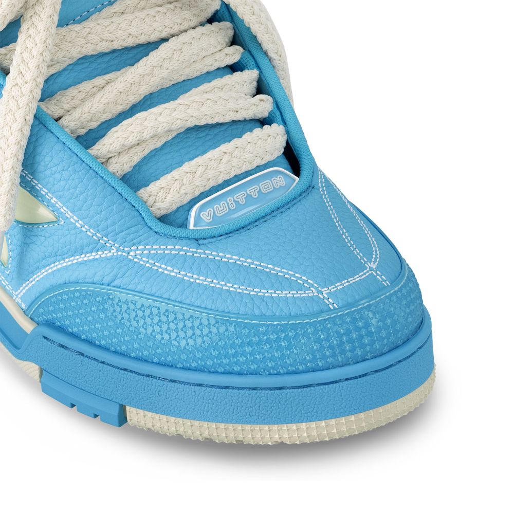 LV Skate Sneaker | Blue & Beige