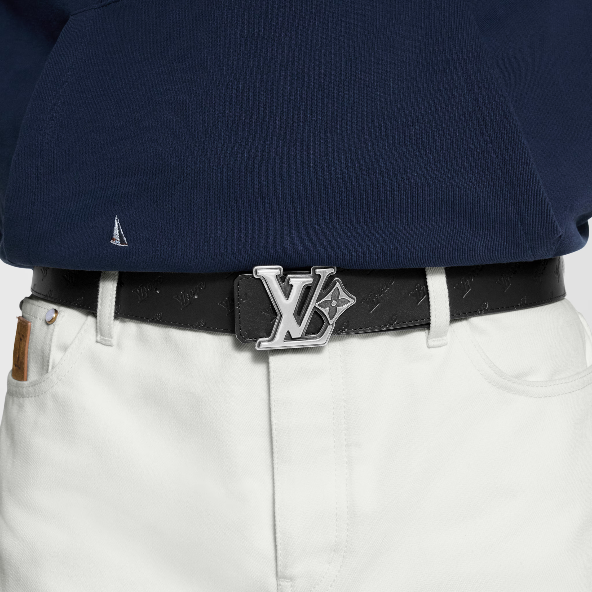 Reversible Belt – Eclipse | Black & Navy