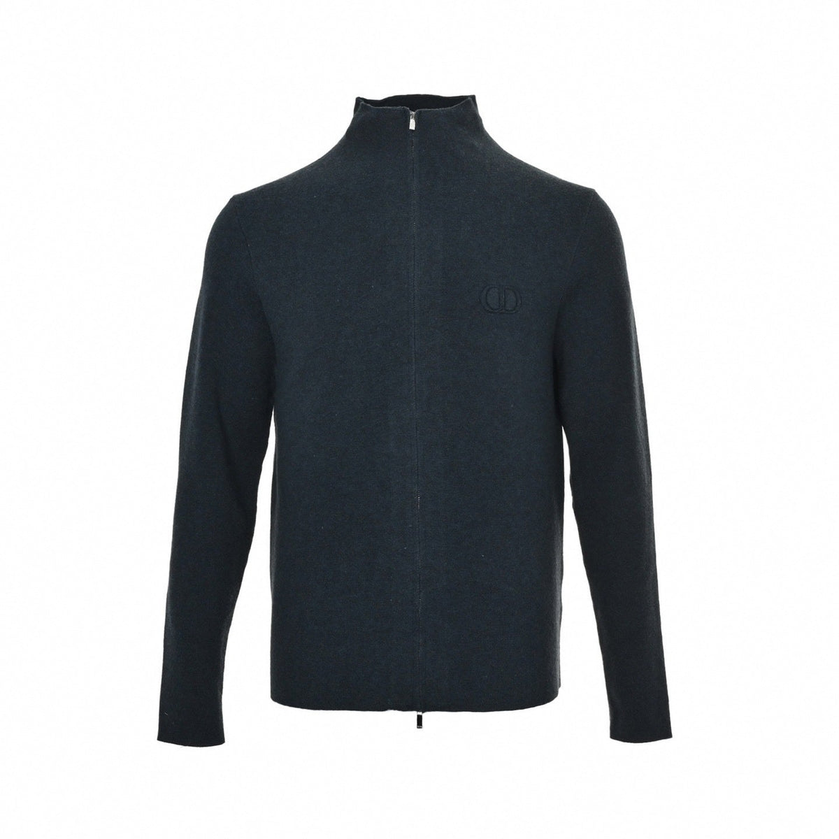 Icon Cotton Zip-Up Cardigan