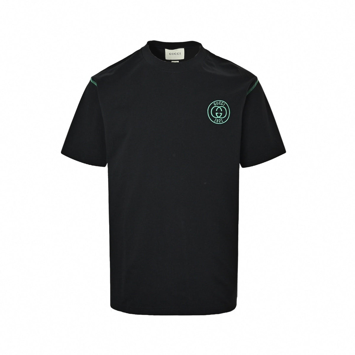 1921 Interlocking G Embroidered T-Shirt - Black