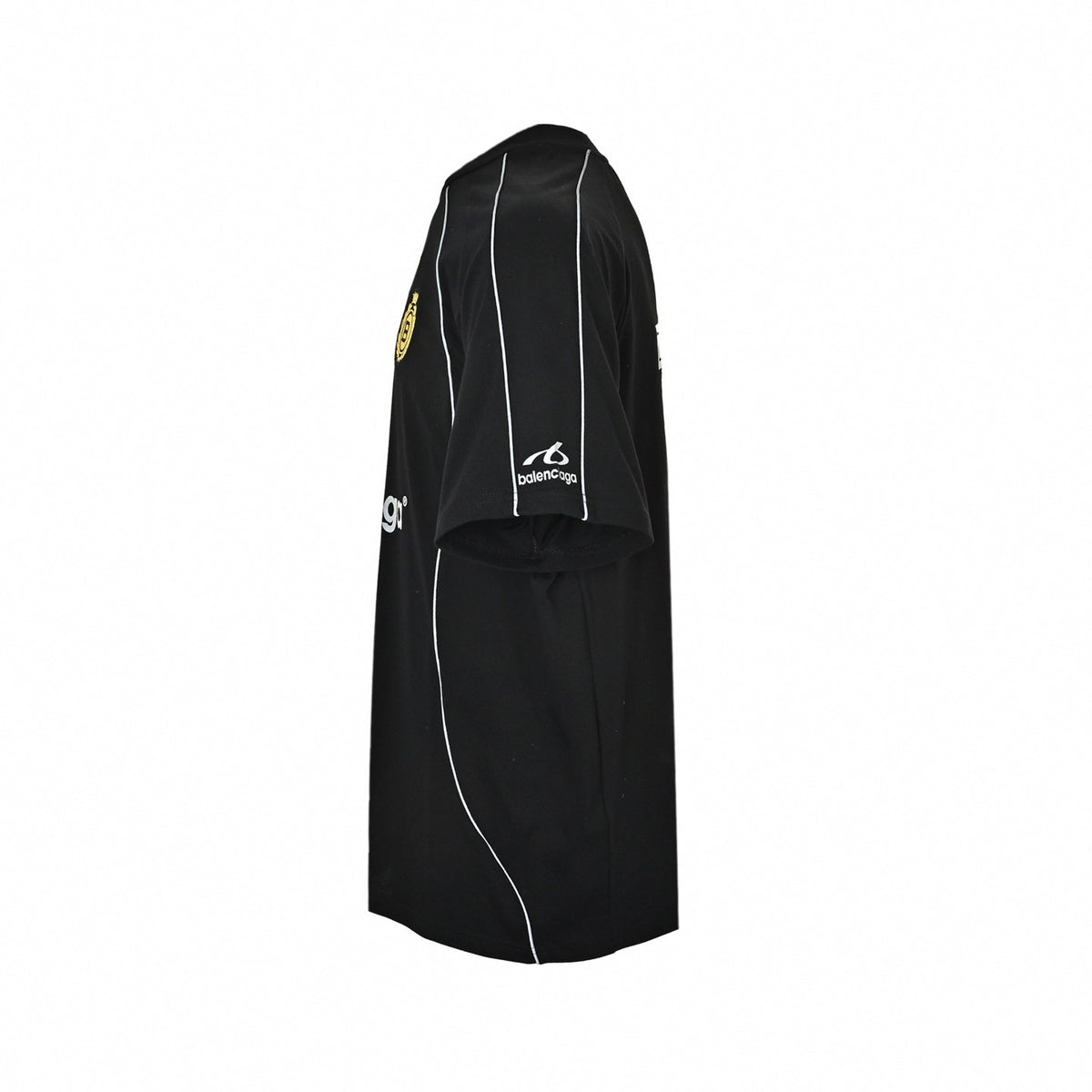 Athletic Soccer Jersey - Black