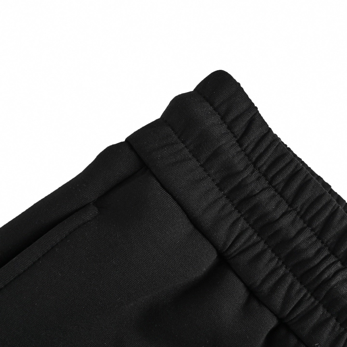 Tonal Embroidered Monogram Shorts | Black