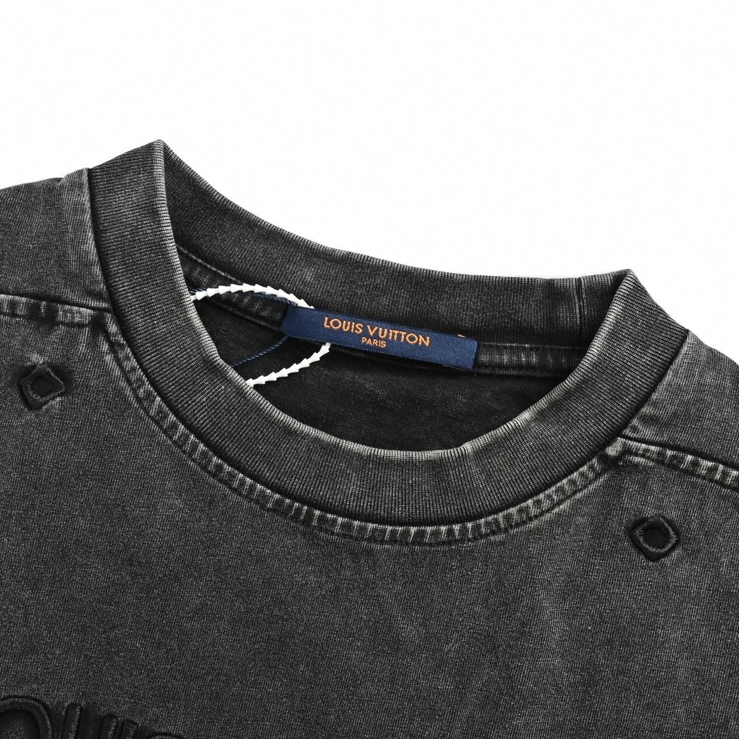 Pont Neuf Address Tee | Vintage Black