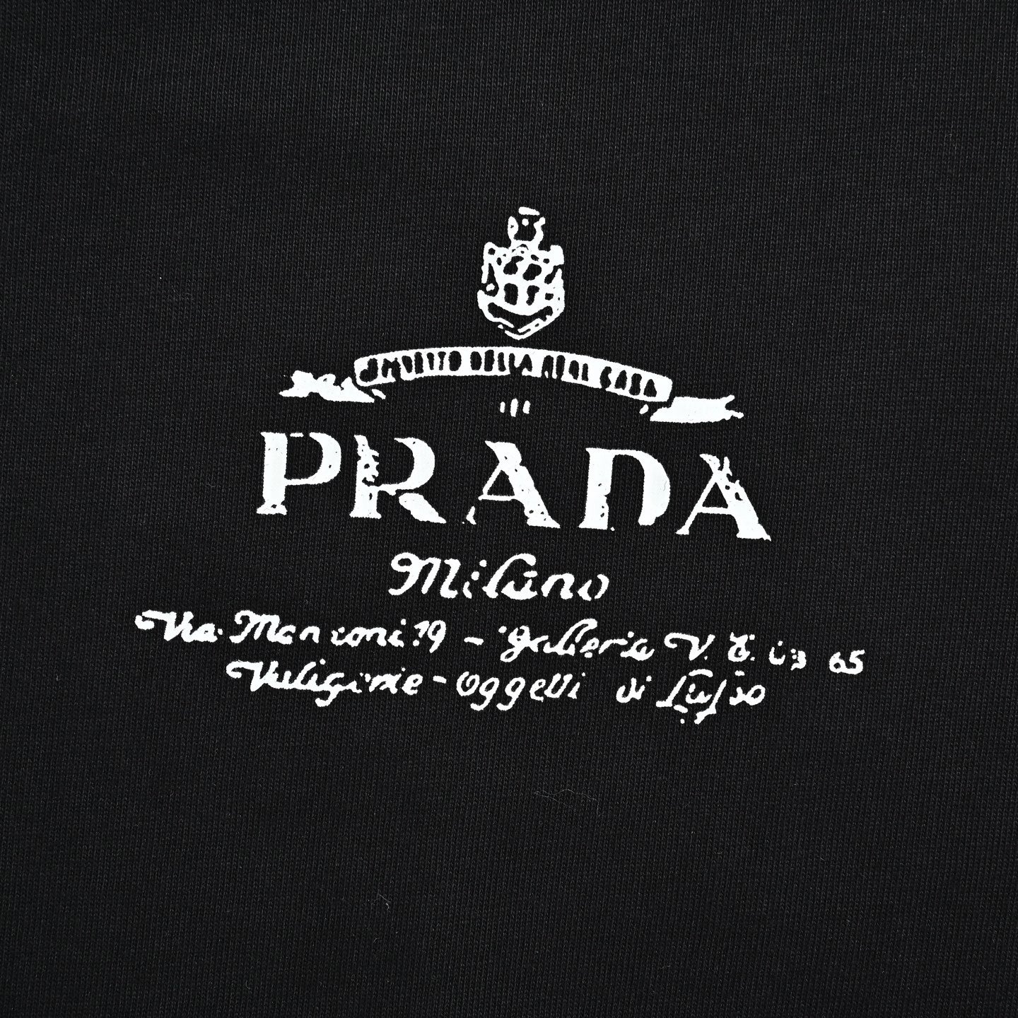 Distressed Heritage Logo T-Shirt - Black