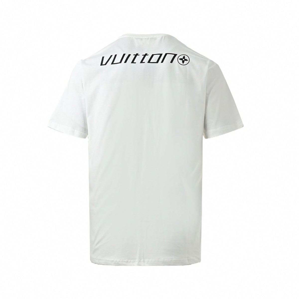 Carbon Fiber LV Logo T-Shirt - White