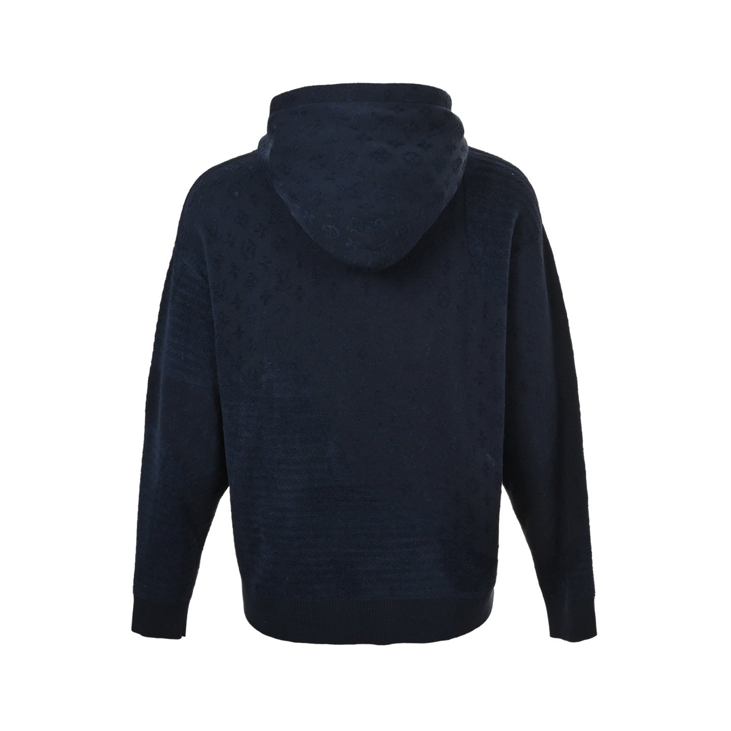 Monogram Toweling Hoodie - Navy