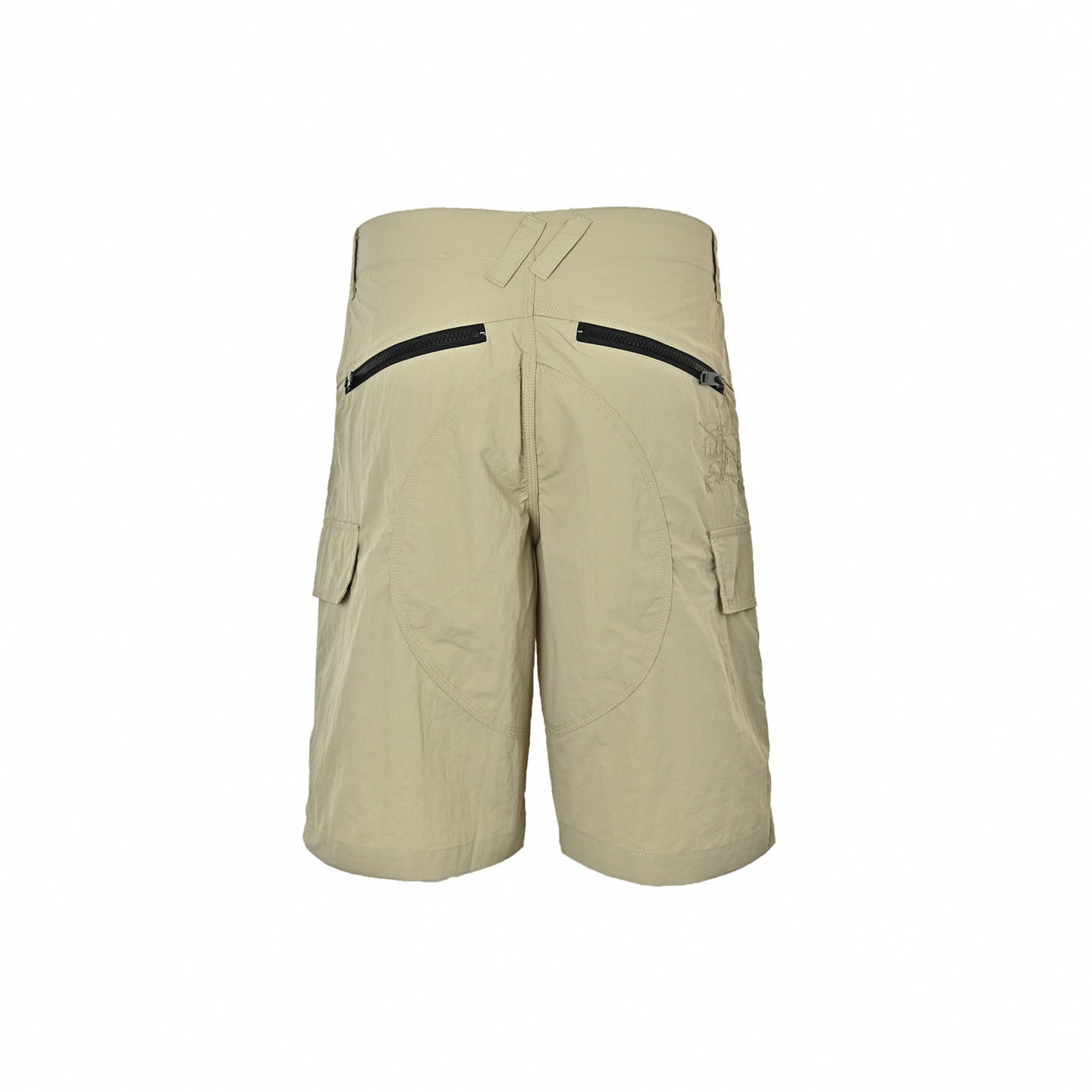 Embroidered Prorsum Knight Cargo Shorts - Beige