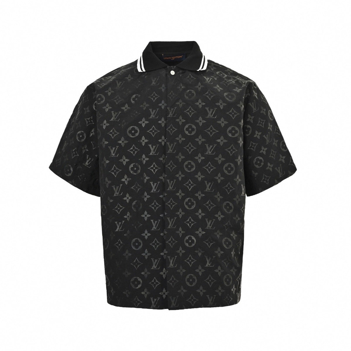 Tonal Monogram Short-Sleeve Track Set