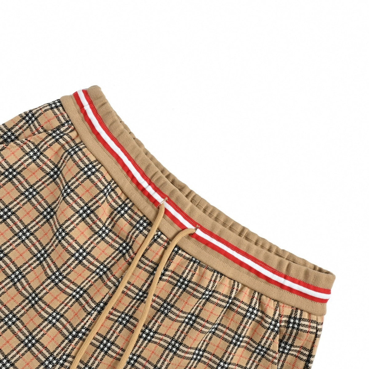 Check Knit Polo and Shorts Set