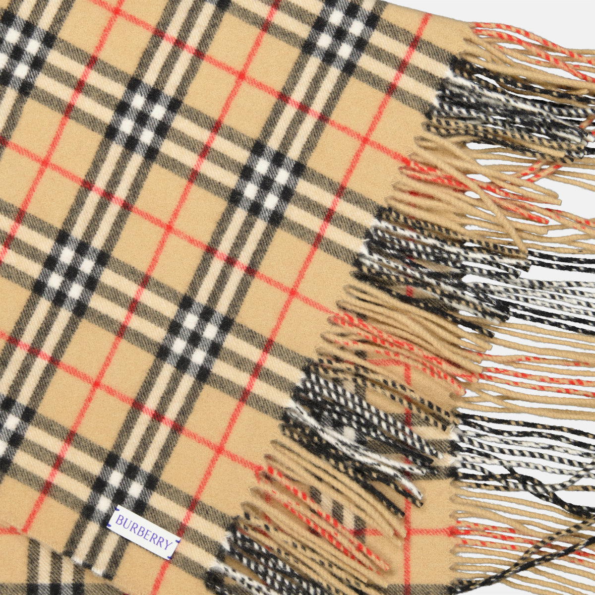 Checked Scarf