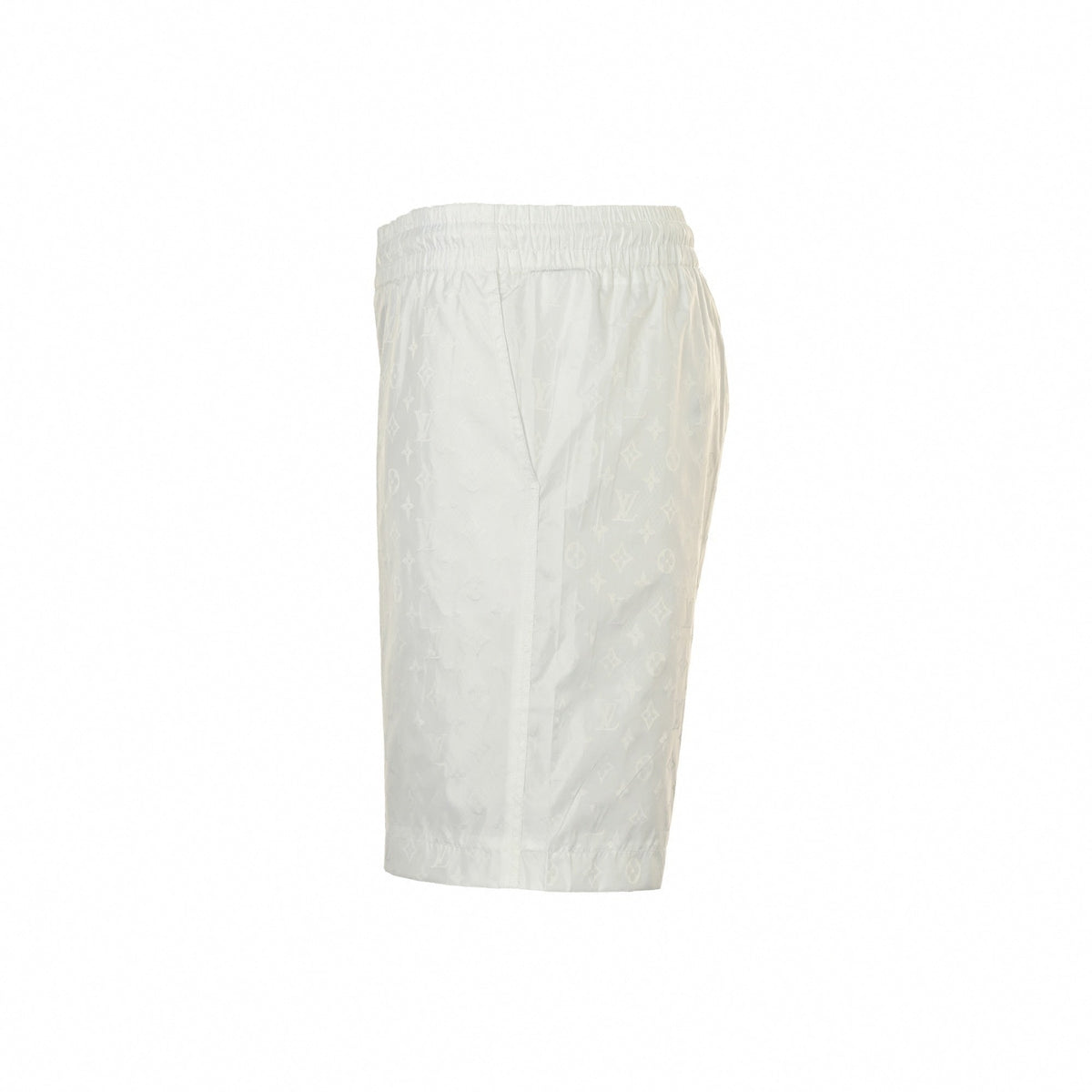 Monogram Nylon Shorts - White