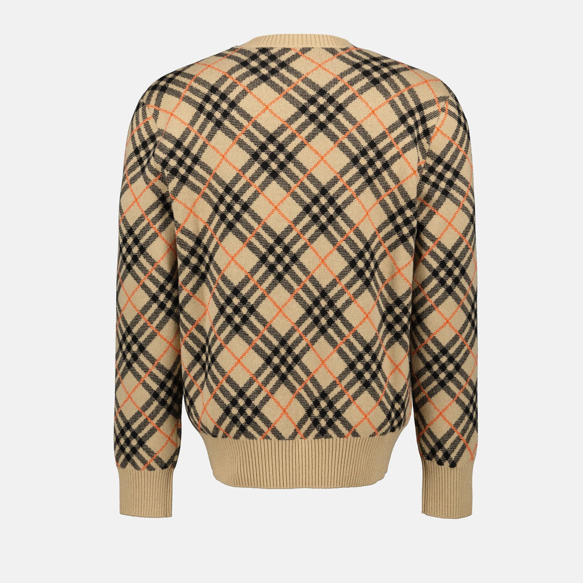 Checked Sweater