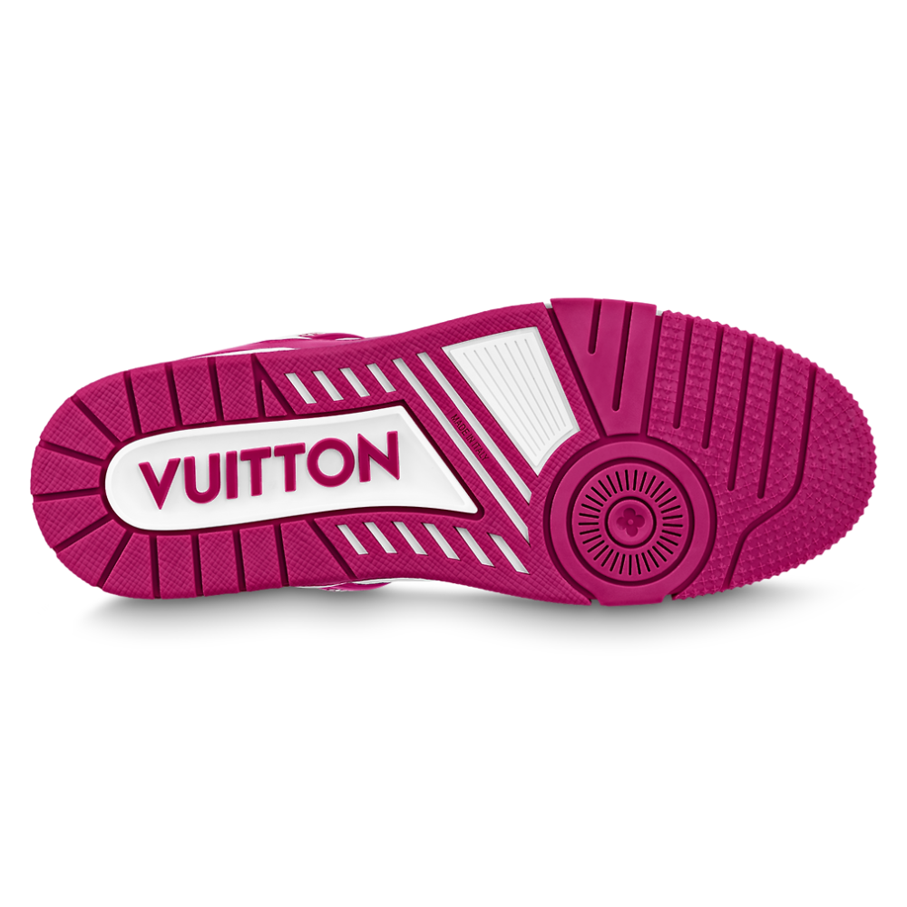 LV Trainer Sneaker | Red & White