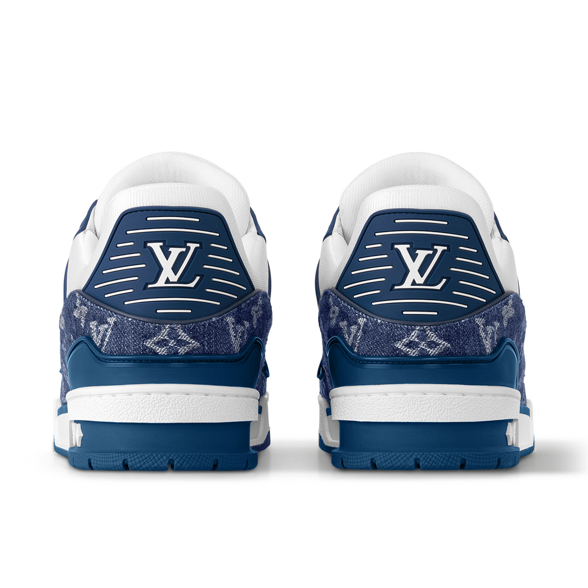LV Trainer Sneaker | Navy & White
